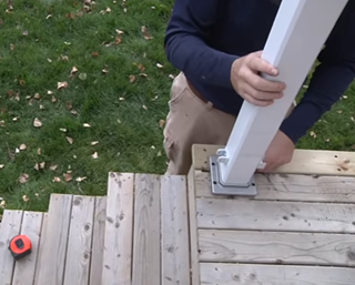 How to install aluminum railing