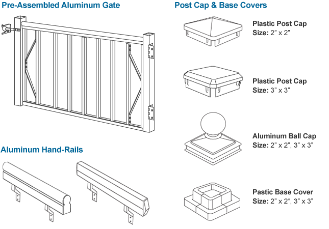 Aluminum gate