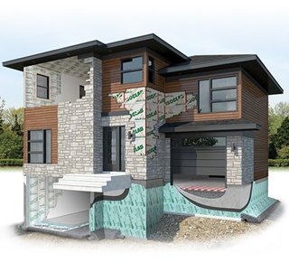 How to insulate an exterior wall